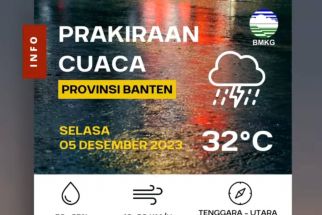 Tangsel, Tangerang, dan 6 Daerah di Banten Berpotensi Diguyur Hujan - JPNN.com Banten