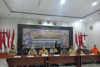 Amankan TPS, Polresta Serang Kota Kerahkan 558 Personel - JPNN.com Banten