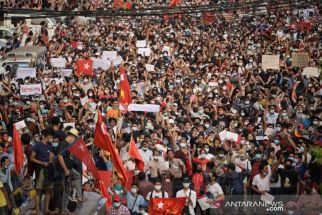 Kasus Kudeta di Myanmar, 300 Demonstran Kembali Ditangkap Polisi - JPNN.com Jatim