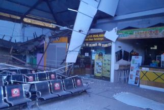 Usut Ambruknya Plafon Stasiun Pasarturi, Polisi Kerahkan Tim Labfor - JPNN.com Jatim
