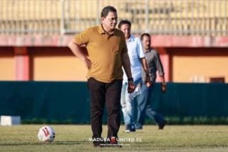 Presiden Madura United Pantau Latihan, Mendadak Singgung Soal Totalitas dan Hati - JPNN.com Jatim