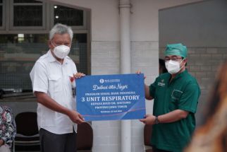BI Jatim Donasi Alat Terapi Oksigen untuk Perawatan Pasien Covid-19 di RSUD Soetomo Surabaya - JPNN.com Jatim