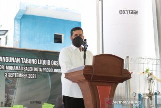 Akhirnya RSUD Kota Probolinggo Miliki Tangki Oksigen Likuid - JPNN.com Jatim