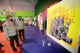 Tampung Aspirasi Rakyat, Polda Jatim Gelar Lomba Mural Perdana, Lihat Hasilnya - JPNN.com Jatim