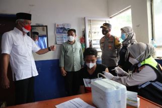 Vaksinasi Berhadiah Polres Pemalang Dapat Pujian Ganjar - JPNN.com Jateng