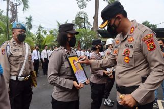 AKBP Leo Dedy Coret Wajah Aiptu IGMM dan Briptu GMA, Sentil dengan Kalimat Menyengat - JPNN.com Bali