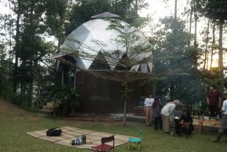 Piknik Keluarga di Pagerwangi Dome bak Surga Tersembunyi - JPNN.com Jabar