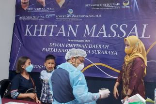 Sambut Surya Paloh, Nasdem Surabaya Lakukan Sunatan Massal - JPNN.com Jatim
