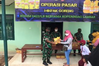 Harga Migor di Lambar Masih Tinggi, Kodim Rela Lakukan Ini - JPNN.com Lampung