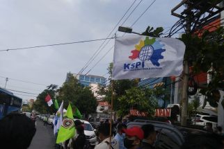 Acara Disnaker Kota Semarang Digeruduk Puluhan Buruh, Ada Apa? - JPNN.com Jateng