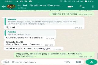 Nomor WhatsApp Ketua DPRD Kabupaten Pasuruan Dibajak 12 Jam, Modusnya Pinjam Uang - JPNN.com Jatim