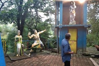 Cerita Dibalik 3 Patung Di sekitar Tandon Air Balai Kota Malang, Konon Banyak Misteri - JPNN.com Jatim