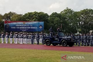Meriahnya Upacara HUT ke-76 TNI AU, Ternyata Yogyakarta Punya Peran Penting - JPNN.com Jogja