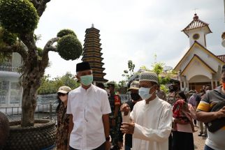 Kampung Pancasila Madiun, Rumah Ibadah 5 Agama, Ganjar: Dahsyat! - JPNN.com Jateng