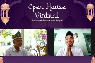 Mantan Anak Buah Noordin M Top Ikuti Open House Virtual Ganjar, Ini yang Dibicarakan - JPNN.com Jateng