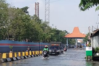 Banjir Rob Kembali Landa Kalimas Surabaya, Tinggi Air Sampai 30 Senti - JPNN.com Jatim