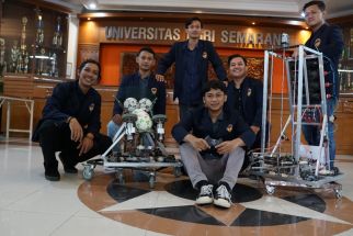 Ambil Tema Permainan Tradisional, Tim Robotik UPGRIS Sabet Juara di 2 Ajang - JPNN.com Jateng