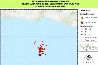 Gempa Susulan Malang Melanda Lumajang 2 Kali, Warga Diminta Waspada - JPNN.com Jatim