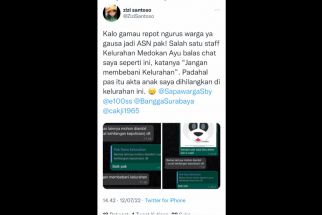 Viral, Mau Ambil Akta Anak di Kelurahan Medokan Ayu, Warga Malah Kena Semprot - JPNN.com Jatim