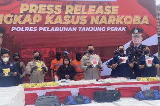Polisi Amankan Puluhan Kilogram Sabu-sabu Dikubur dalam Sawah Daerah Mojokerto - JPNN.com Jatim