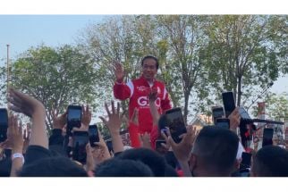 Di Hadapan Ribuan Sukarelawan, Jokowi Pamer Keberhasilan Penanganan Pandemi Covid-19 - JPNN.com Jatim
