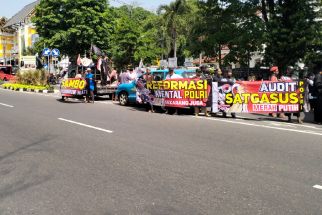Demonstrasi di Solo Tuntut Ferdy Sambo Dihukum Mati - JPNN.com Jateng