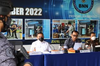 BNNP Jabar Musnahkan Belasan Kilogram Narkotika Siap Edar - JPNN.com Jabar