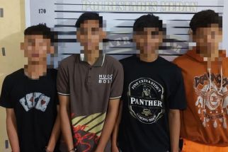 4 Anggota Geng Motor Bersenjata Tajam di Medan Diringkus Polisi - JPNN.com Sumut