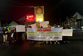 Mafia Tanah Masih Marak, Mahasiswa Demo Polres Lumajang, AKBP Dewa Berjanji Begini - JPNN.com Jatim