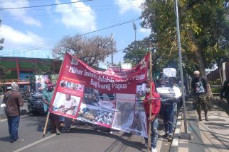 Mahasiswa Nduga Papua Demo di Malang, Tuntut Oknum TNI Dihukum Setimpal - JPNN.com Jatim