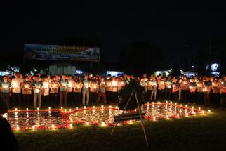 Polres Lampung Timur Bersama Forkopimda Melaksanakan Doa Bersama Tragedi Kanjuruhan - JPNN.com Lampung