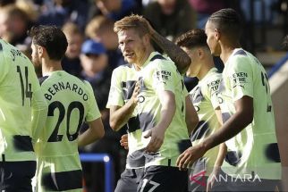 Gol Kevin De Bruyne Bawa Manchester City Berjaya atas Leicester City - JPNN.com Jateng