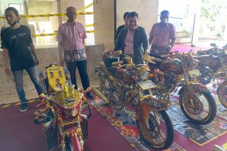 Melihat Kontes Modifikasi Motor Untag Surabaya, dari Gaya Klasik Hingga Berkilauan - JPNN.com Jatim