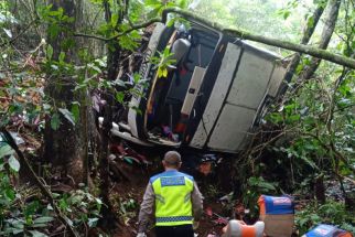 Kronologi Bus Pariwisata Terjun ke Jurang di Magetan Tewaskan 7 Orang, Innalillahi - JPNN.com Jatim