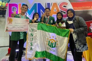 Pekan Ilmiah Nasional 2022, Safety Goggles Myopi Karya Mahasiswa Unusa Juara 3 - JPNN.com Jatim