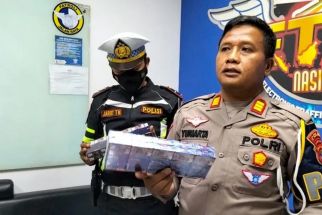PJR Polda Lampung Mengamankan Ribuan Rokok Ilegal  - JPNN.com Lampung