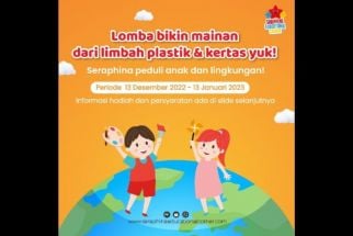 Asah Kreativitas, Seraphina Educational Gelar Lomba Buat Mainan Anak dari Limbah - JPNN.com Jatim
