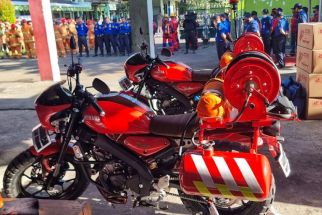 Perkenalkan, Si Cakra, Motor Cepat Tanggap Pemadam Kebakaran di Yogyakarta - JPNN.com Jogja