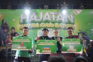 Mitra Grab di Bandung dan Keluarga Ikuti Keseruan 'Hajatan' Akhir Tahun - JPNN.com Jabar