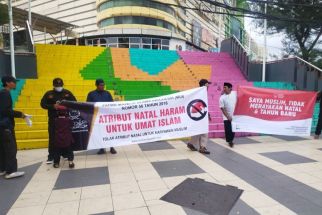 Aksi Intoleran Soal Perayaan Natal di Surabaya Dibubarkan Polisi - JPNN.com Jatim