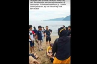 Liburan Tahun Baru Membawa Petaka, 4 Remaja Kediri Terseret Ombak Pantai Prigi - JPNN.com Jatim