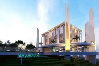 Intip Bangunan Masjid Raya BSI di Lampung Selatan yang Berkapasitas 2000 Jemaah - JPNN.com Lampung