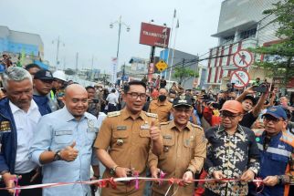 Resmikan Underpass Dewi Sartika, Ridwan Kamil: Tolong Dijaga dan Dirawat Dengan Baik! - JPNN.com Jabar