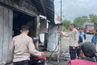 Korsleting Listrik, Pom Bensin Mini di Malang Kebakaran, 1 Orang Terluka - JPNN.com Jatim