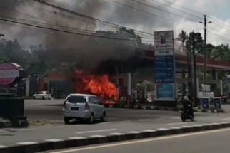 Penyebab Kebakaran SPBU Baledono Magelang Belum Diketahui - JPNN.com Jateng