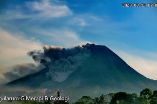 Gunung Merapi Masih Siaga, 43 Kali Gempa Guguran  - JPNN.com Jogja