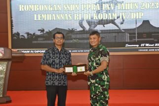 Gubernur Lemhannas RI Temui Pangdam Diponegoro di Semarang, Ada Apa? - JPNN.com Jateng