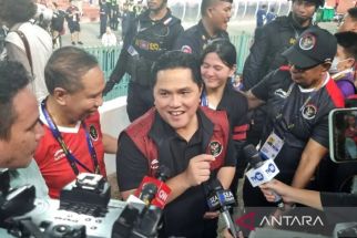 Ungkapan Haru Erick Thohir Setelah Timnas Indonesia Mengakhiri Gelar Emas SEA Games  - JPNN.com Lampung