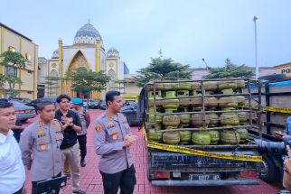 Polresta Bogor Kota Tangkap Sindikat Pengoplos Gas LPG Bersubsidi - JPNN.com Jabar