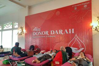 125 Warga Ikuti Kegiatan Donor Darah - JPNN.com Jabar